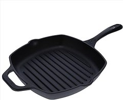 Guía para Escoger el Tamaño Perfecto de tu Sartén Grill de Hierro Fundido