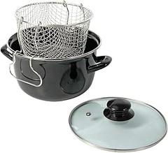 Guía práctica para usar una freidora de aceite con cestillo