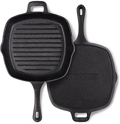 ¿Sartenes Grill de Hierro Fundido o Antiadherentes? Comparativa Clave