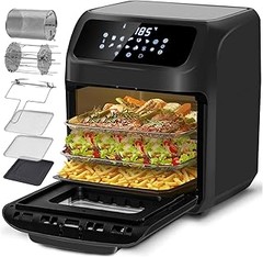 Top freidoras de aire con horno ideales para familias numerosas