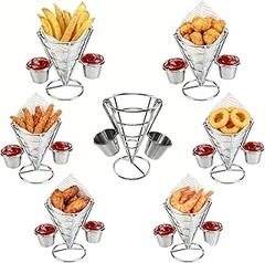 Todo sobre los soportes para conos de patatas: definición y uso