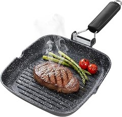 Sartenes grill de aluminio fundido