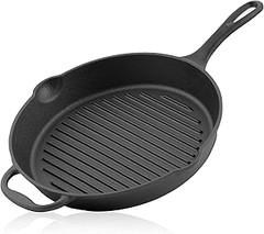 Deliciosas recetas para preparar en una sartén grill redonda