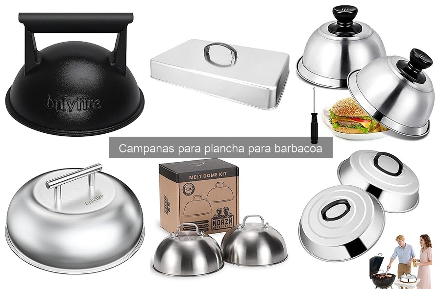 Alternativas a campanas para plancha en barbacoas