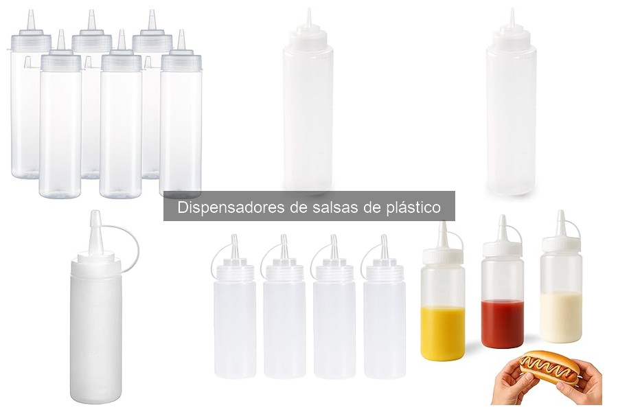 Alternativas a dispensadores de salsas de plástico