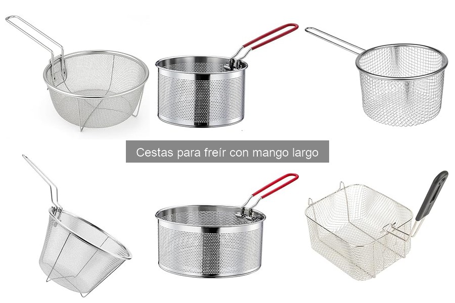 Alternativas a las Cestas para Freír con Mango Largo