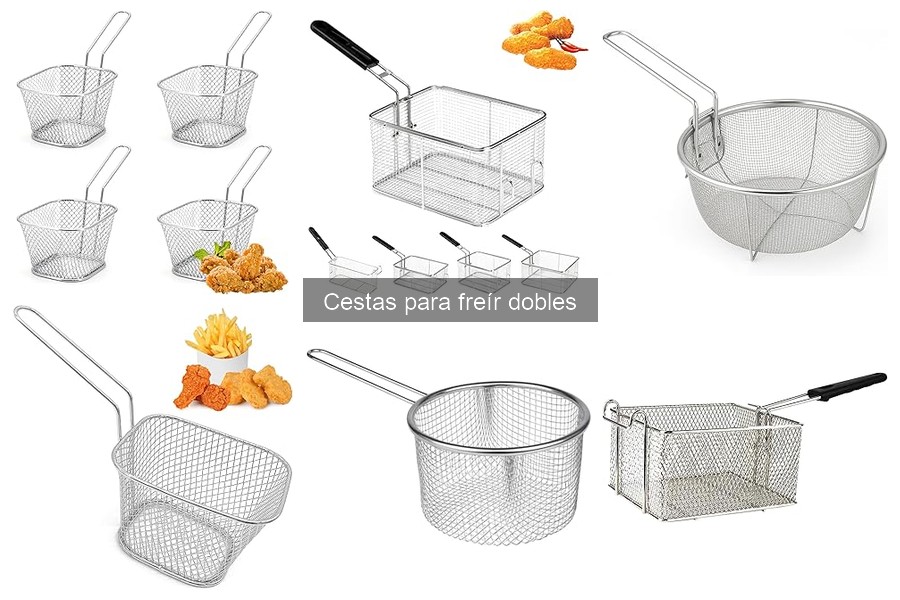 Alternativas a las Cestas para Freír Dobles en Cocina Informal