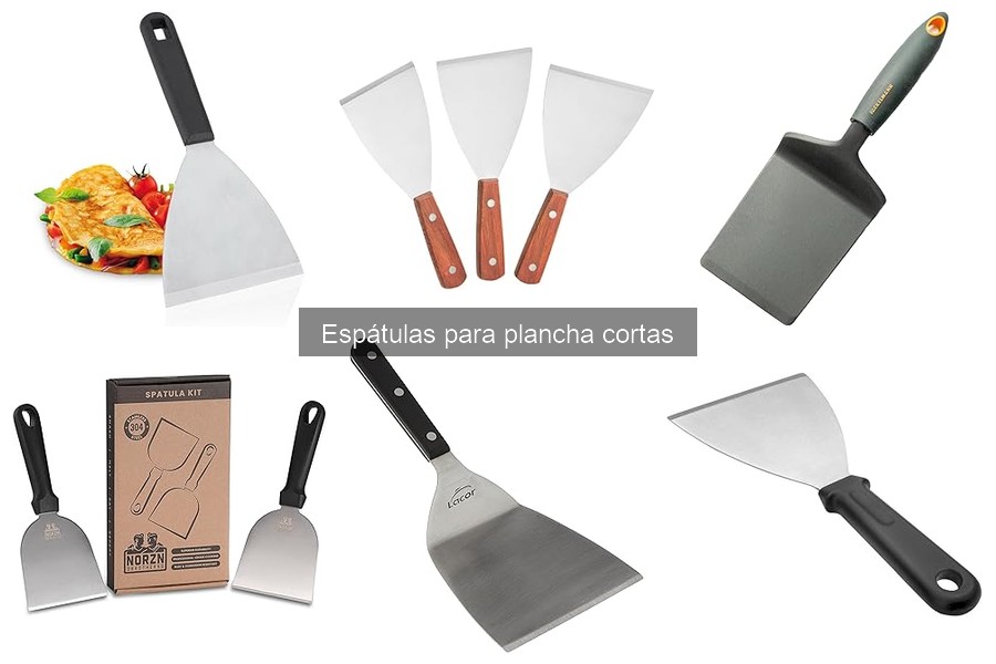 Alternativas a las Espátulas para Plancha Cortas