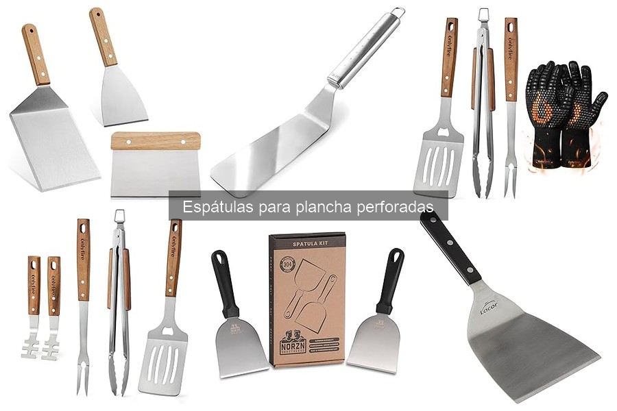 Alternativas a las Espátulas para Plancha Perforadas