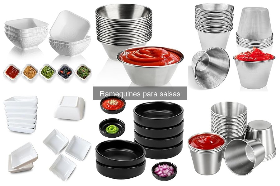 Alternativas a los ramequines para salsas: opciones útiles