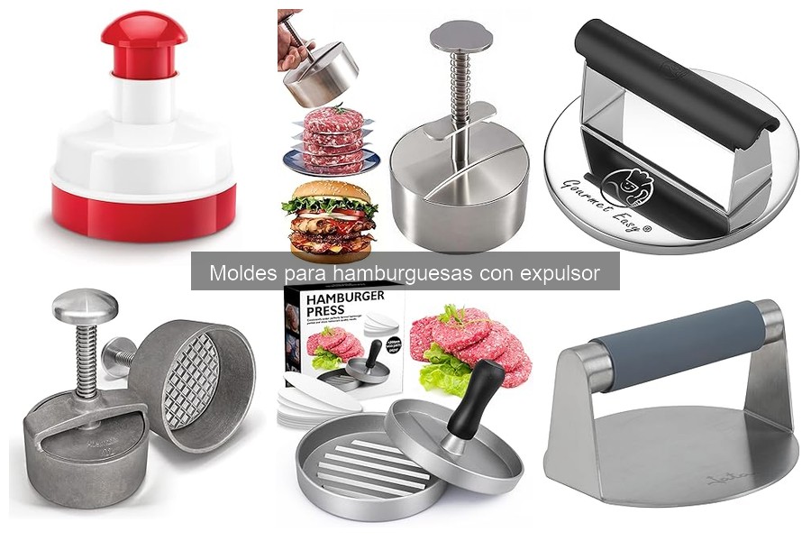 Alternativas a Moldes para Hamburguesas con Expulsor