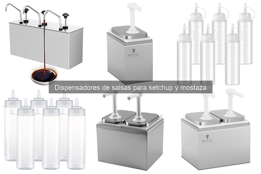 Alternativas creativas a dispensadores de salsas en casa