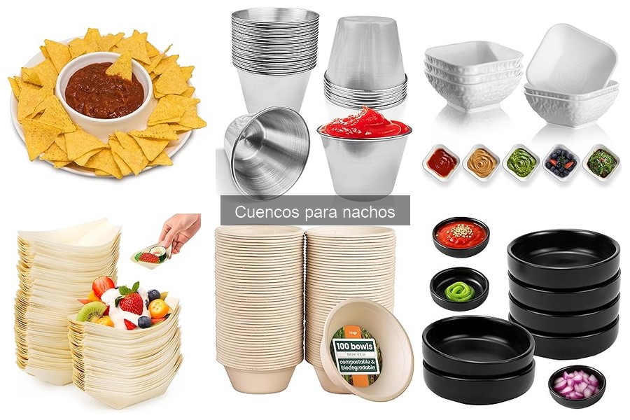 Alternativas creativas a los cuencos para nachos en casa