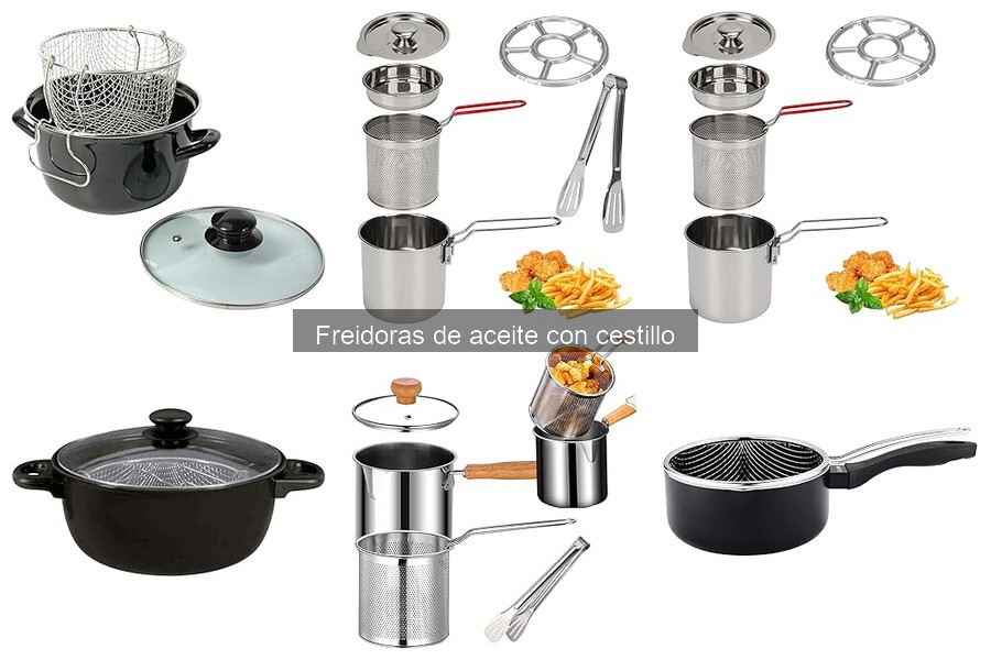 Alternativas saludables a la freidora de aceite con cestillo