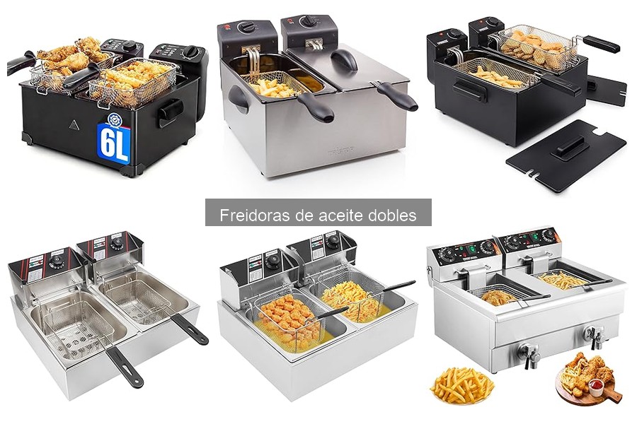 Alternativas saludables a las freidoras de aceite dobles