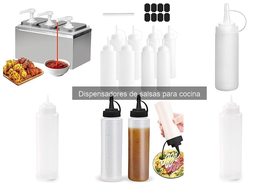 Aprovecha al máximo tu dispensador de salsas en casa