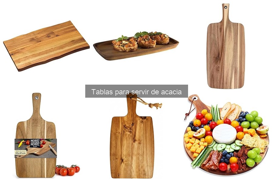 Beneficios de las Tablas para Servir de Acacia en tu Cocina