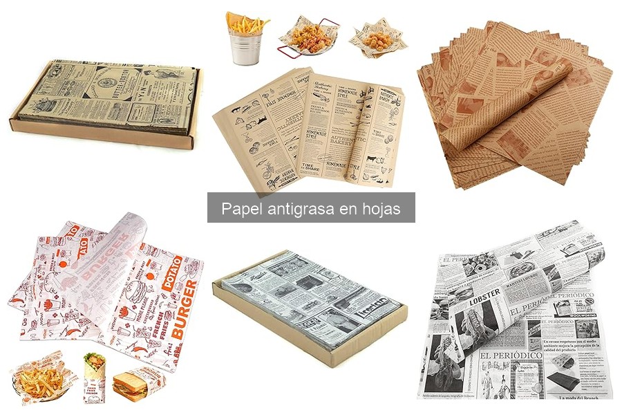 Beneficios del papel antigrasa en hojas para una cocina saludable