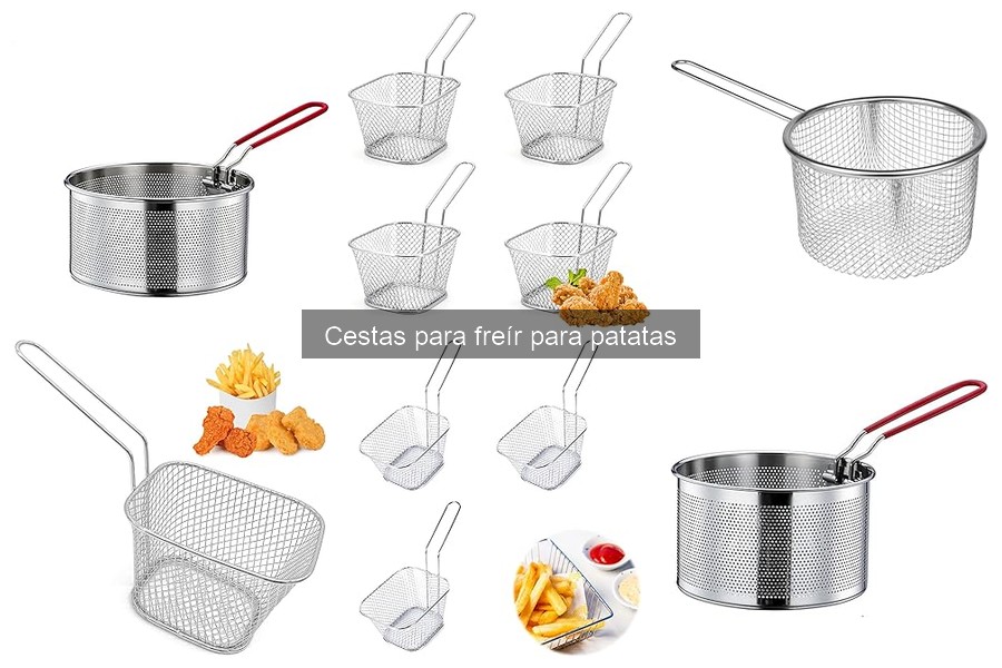 Cestas para freír: ¿Dónde comprarlas al mejor precio?