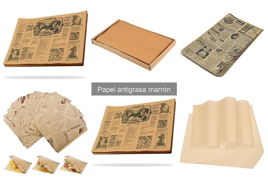 Cómo almacenar correctamente el papel antigrasa marrón