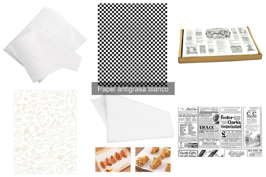 Cómo almacenar papel antigrasa blanco y mantener su calidad