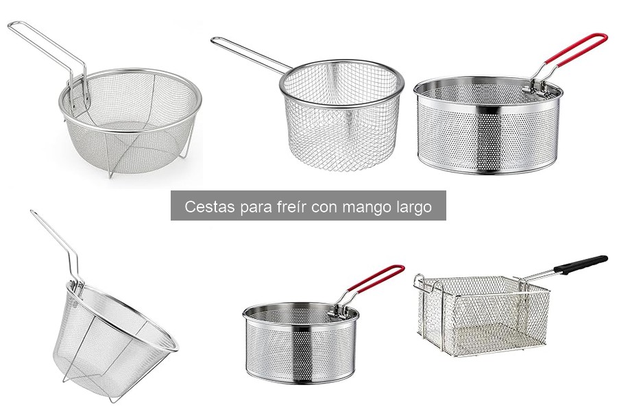 Cómo cuidar y mantener tu cesta para freír con mango largo