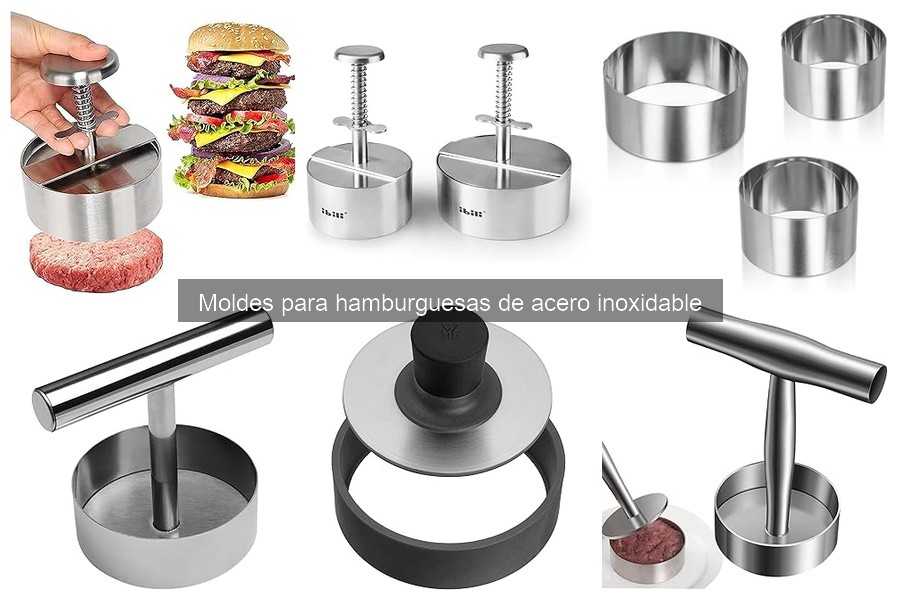 Cómo elegir el mejor molde para hamburguesas de acero inoxidable