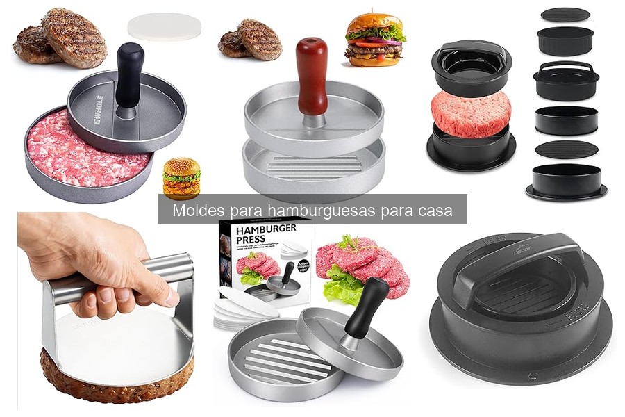 Cómo elegir el mejor molde para hamburguesas en casa