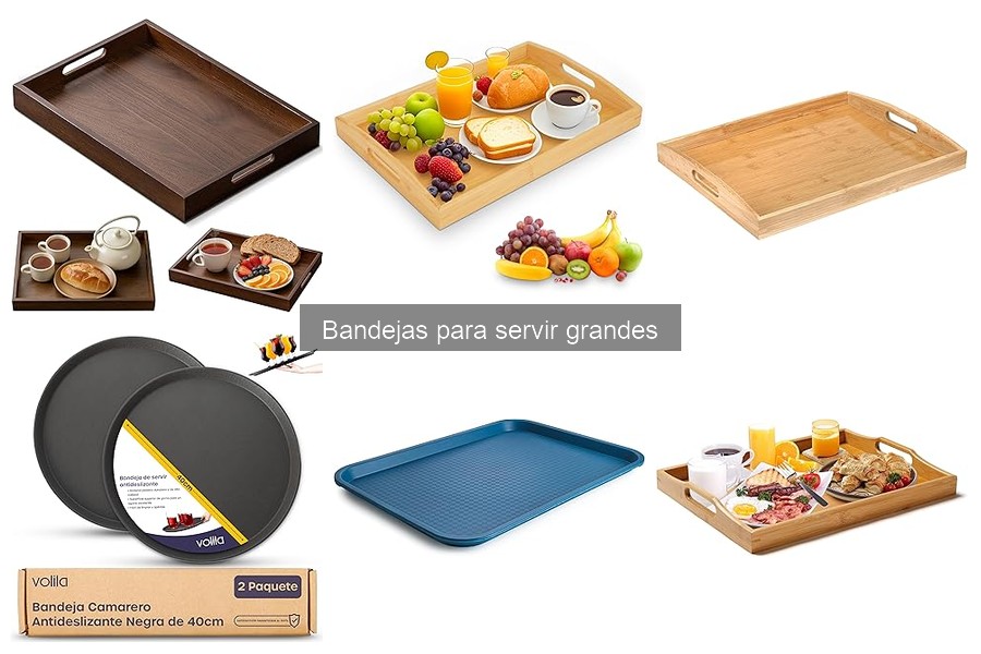 Cómo elegir la bandeja para servir ideal en casa