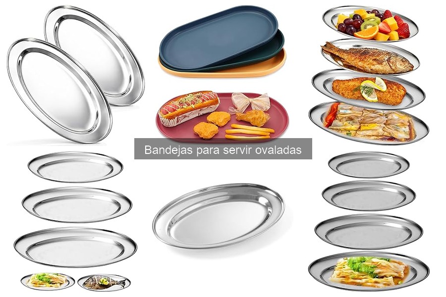 Cómo elegir la mejor bandeja ovalada para cada comida