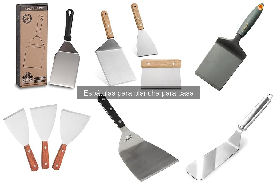 Cómo elegir la mejor espátula para plancha en casa