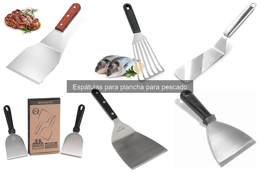 Cómo elegir la mejor espátula para plancha para pescado
