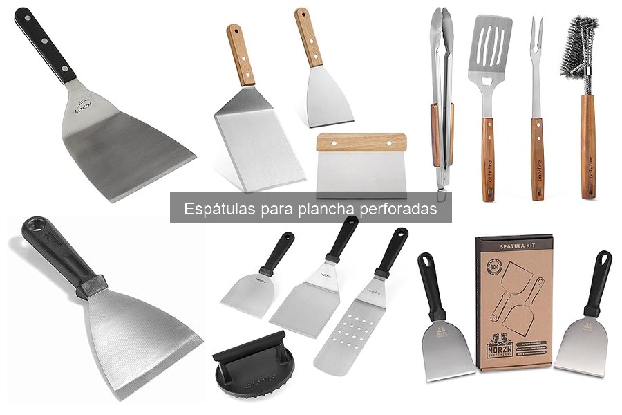 Cómo Elegir la Mejor Espátula Perforada para Plancha
