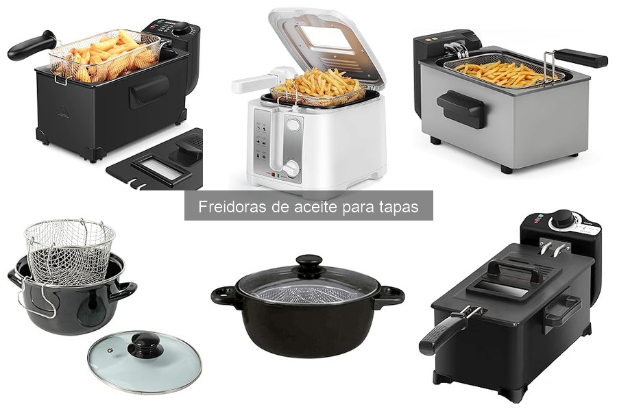 ¿Cómo elegir la mejor freidora de aceite para tapas?
