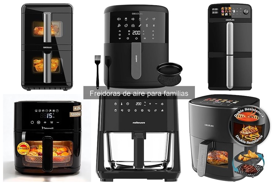 Cómo elegir la mejor freidora de aire para tu hogar