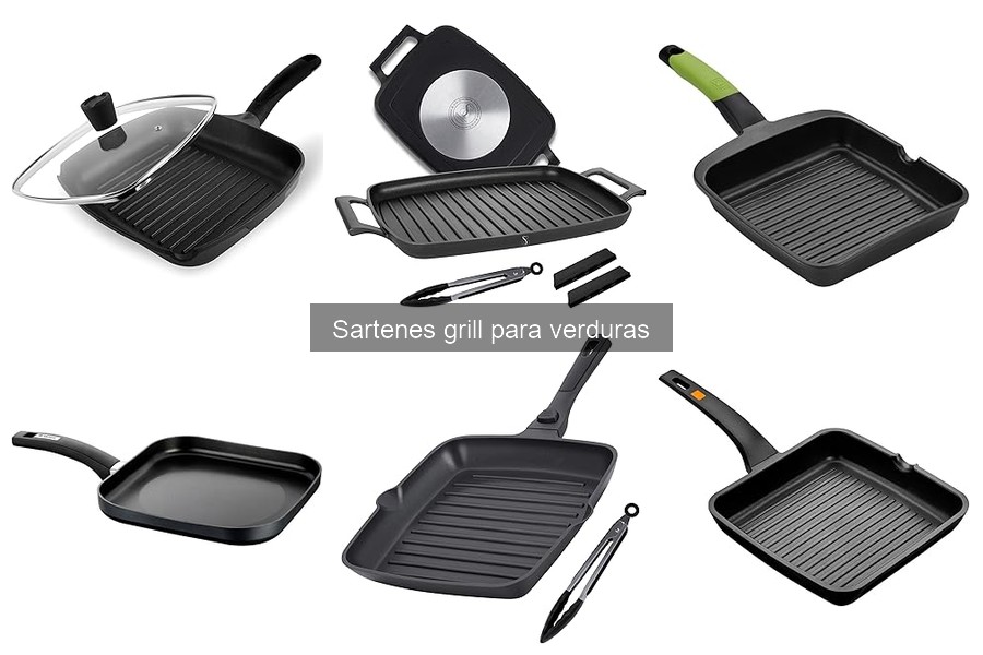 Cómo elegir la mejor sartén grill para verduras