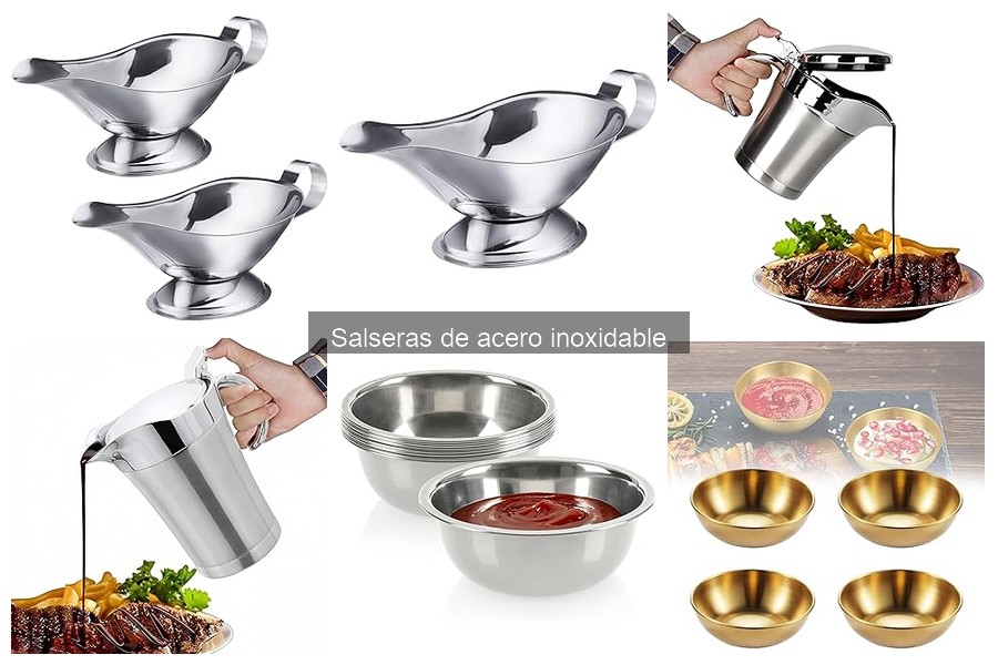 Cómo elegir la salsera de acero inoxidable perfecta