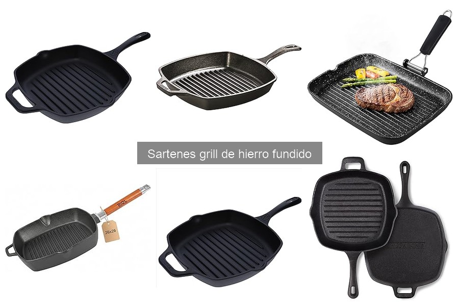Cómo evitar que se pegue la comida en sartenes grill de hierro