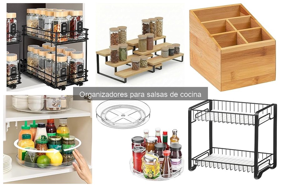 Cómo limpiar y cuidar organizadores para salsas en casa