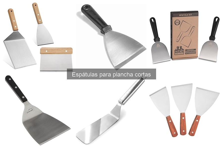 Cómo limpiar y mantener espátulas para plancha cortas