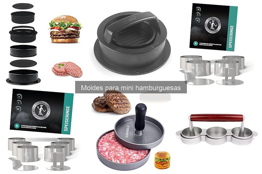 Cómo limpiar y mantener moldes para mini hamburguesas