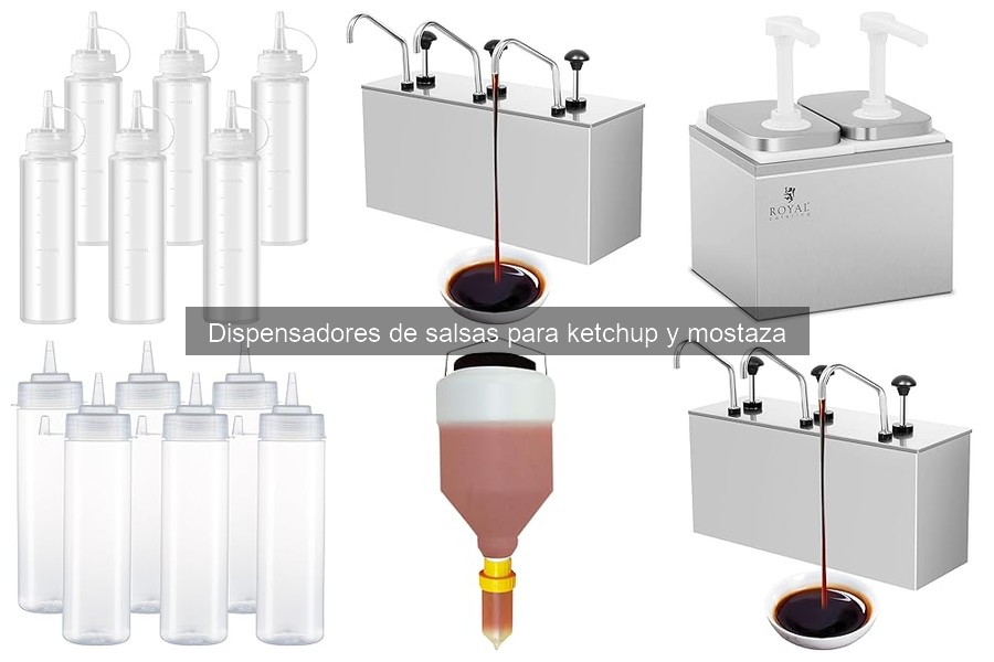 Cómo mantener y limpiar dispensadores de salsas adecuadamente