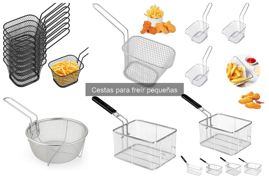 Cómo usar correctamente una cesta para freír pequeña
