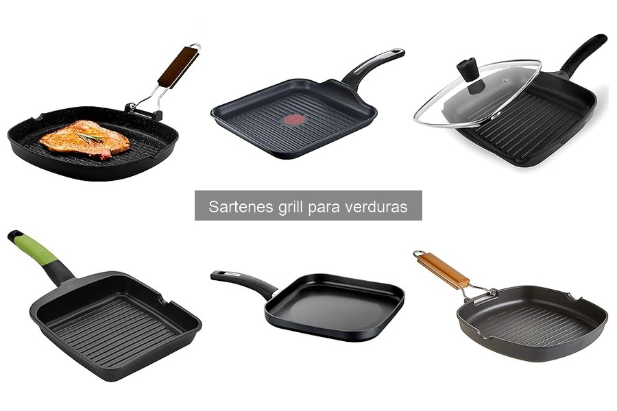 Cómo usar correctamente una sartén grill para verduras