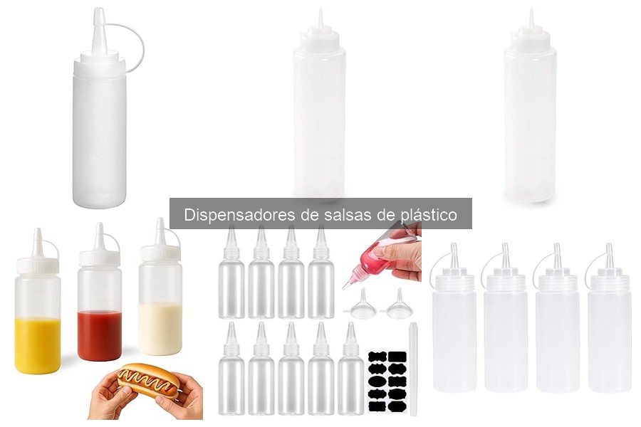 Cómo usar dispensadores de salsas de plástico correctamente
