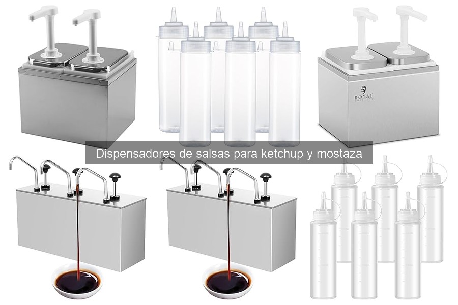 Cómo usar un dispensador de salsas de forma eficaz