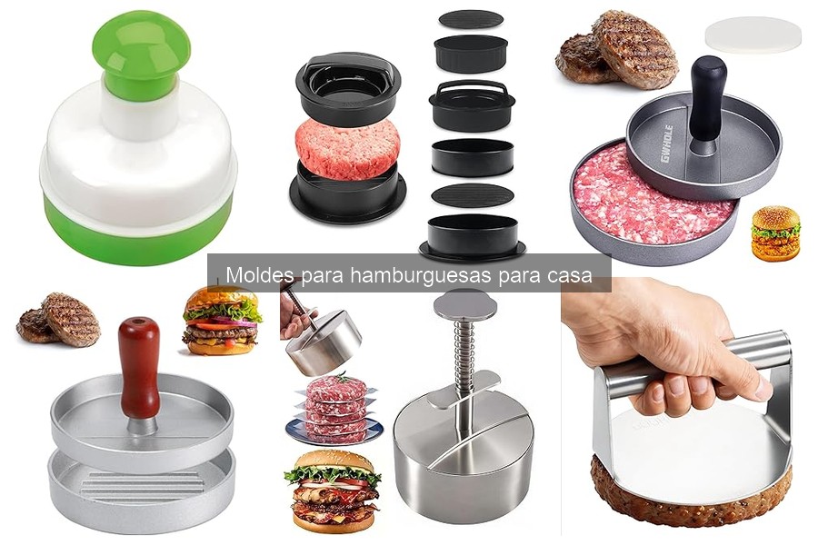 Cómo Usar un Molde para Hamburguesas en Casa