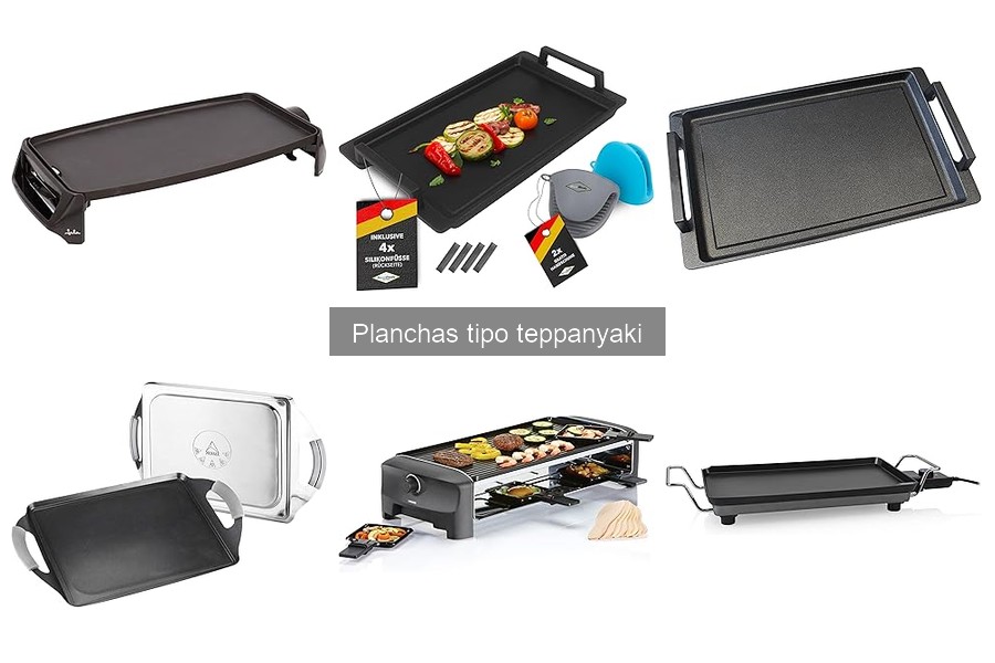 Cómo utilizar correctamente una plancha teppanyaki