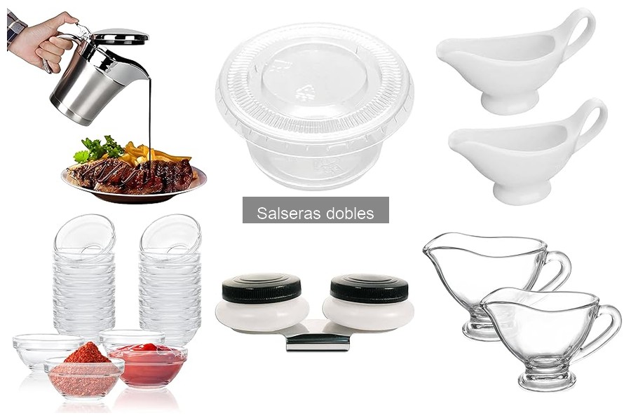Cómo utilizar correctamente una salsera doble en casa