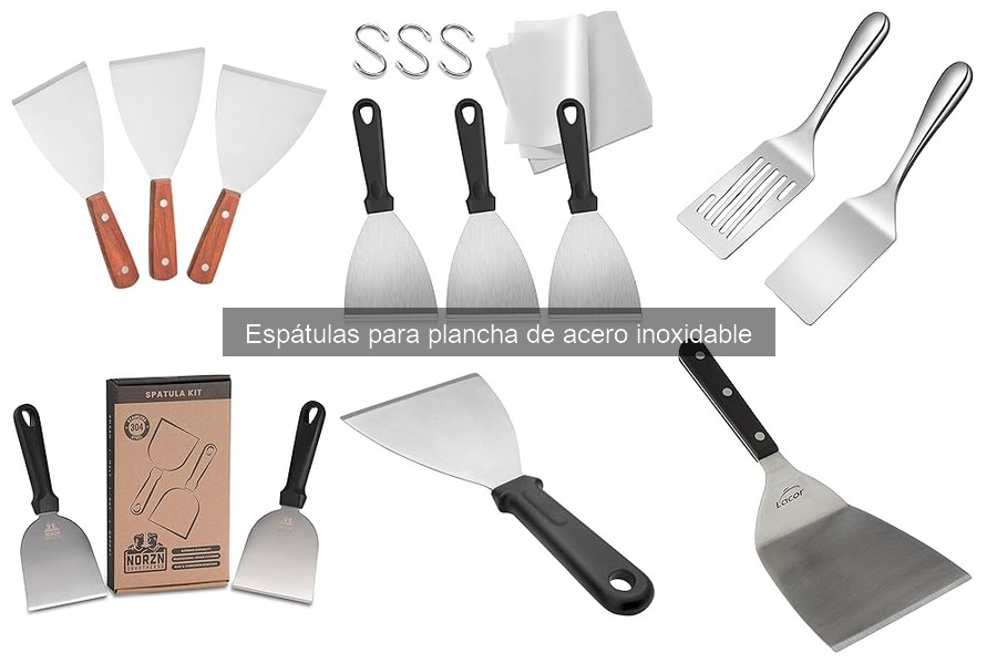 Comparativa de las Mejores Espátulas de Acero Inoxidable